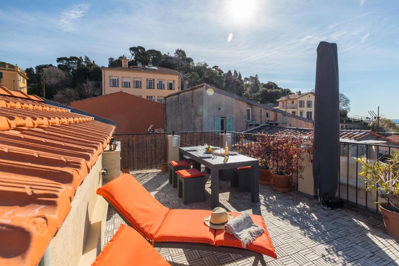 Le Château - THE MOST BEAUTIFUL SIGHT IN OLD TOWN, private terrace Nisa Exterior foto