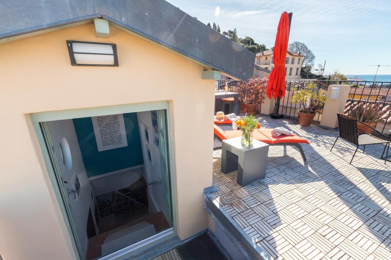 Le Château - THE MOST BEAUTIFUL SIGHT IN OLD TOWN, private terrace Nisa Exterior foto