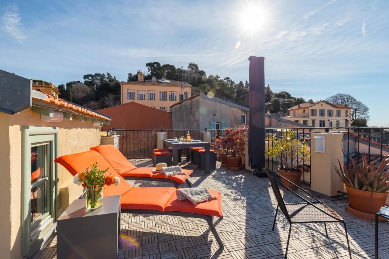 Le Château - THE MOST BEAUTIFUL SIGHT IN OLD TOWN, private terrace Nisa Exterior foto